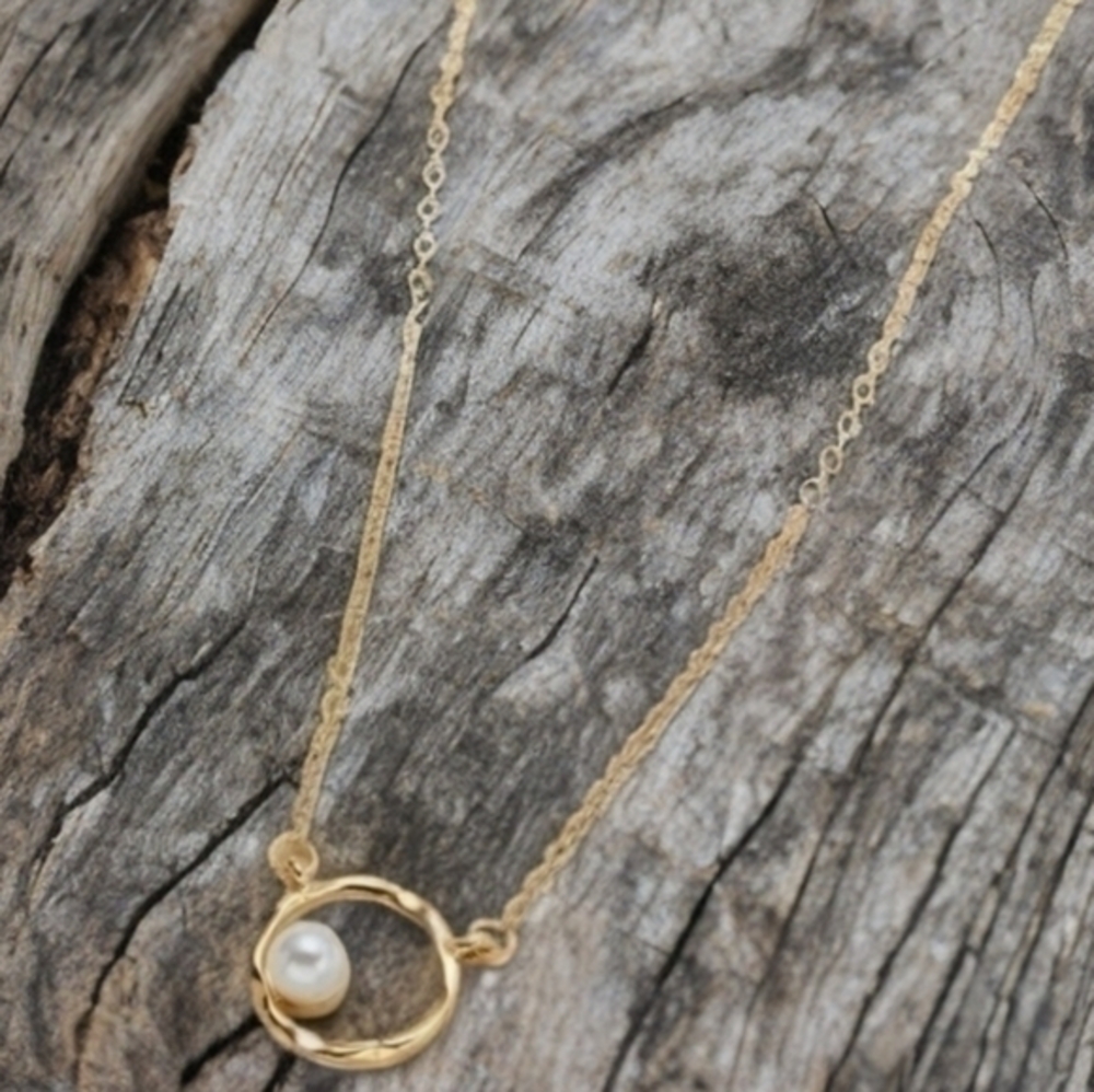 ANTHROPOLOGIE SIMPLICITY NECKLACE - Picture 2 of 3